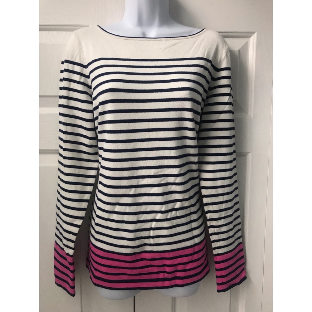 **LILLY PULITZER** Boatneck Sweater Sz: XL